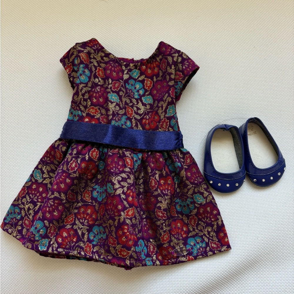 American girl doll holiday outfit